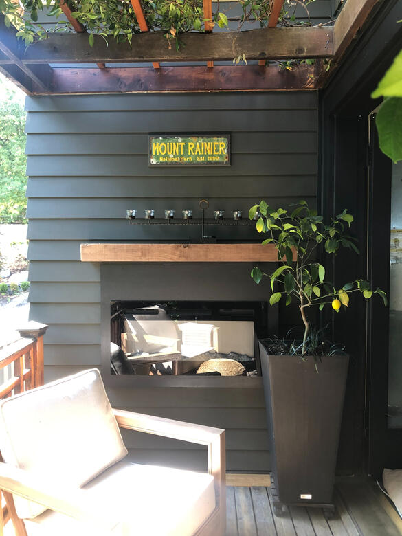 Electric Fireplace Install